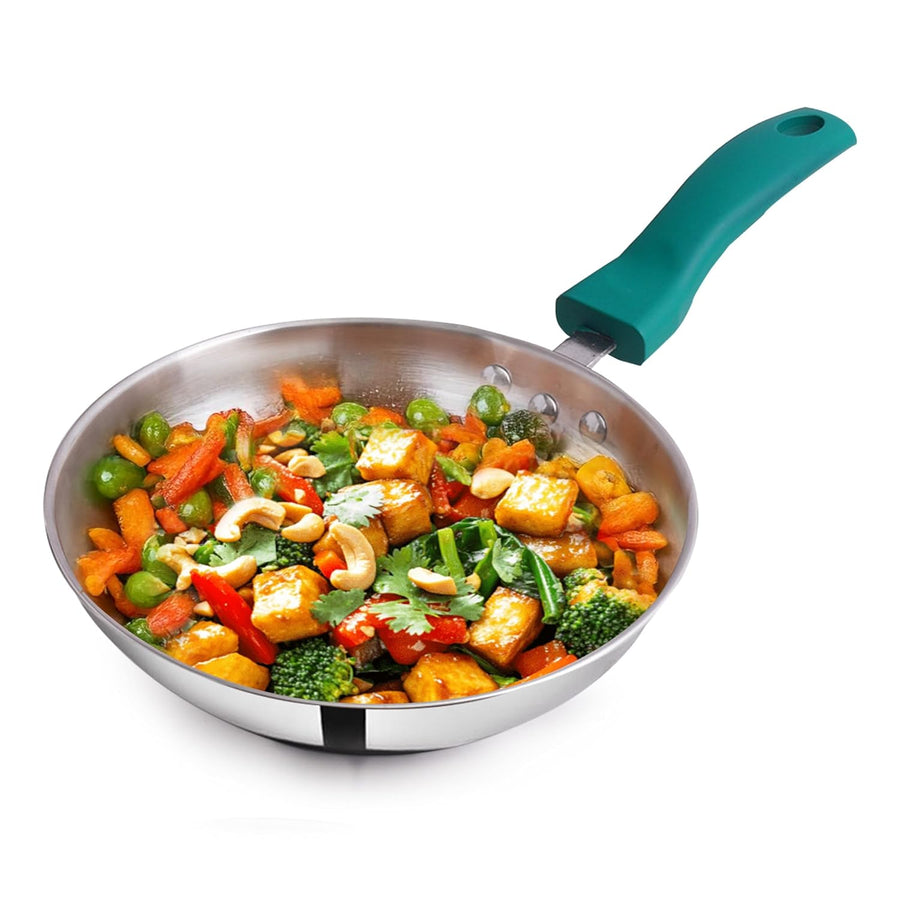 THE INDUS VALLEY CAPSULE BOTTOM FRYPAN BH 22CM (KC SS FP 003)