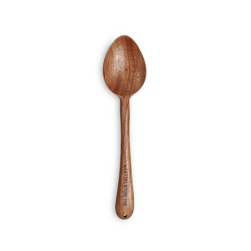 THE INDUS VALLEY WOODEN LADLE 26CM (KS NW SA 001)