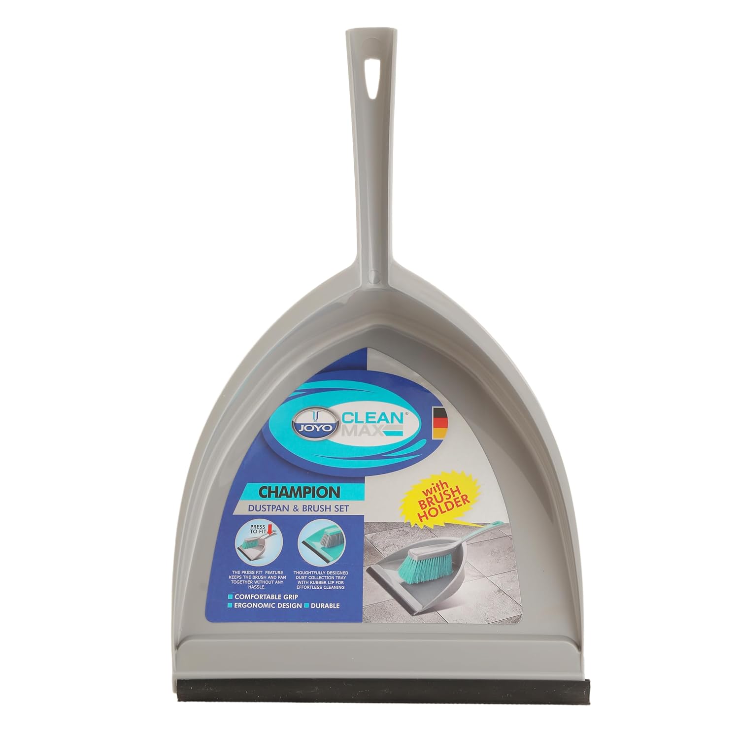 JOYO CHAMPION DUST PAN WITH BRUSH