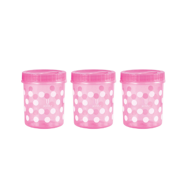 JOYO SPACIO CONT 1500ML 3PC SET POLKA PRT