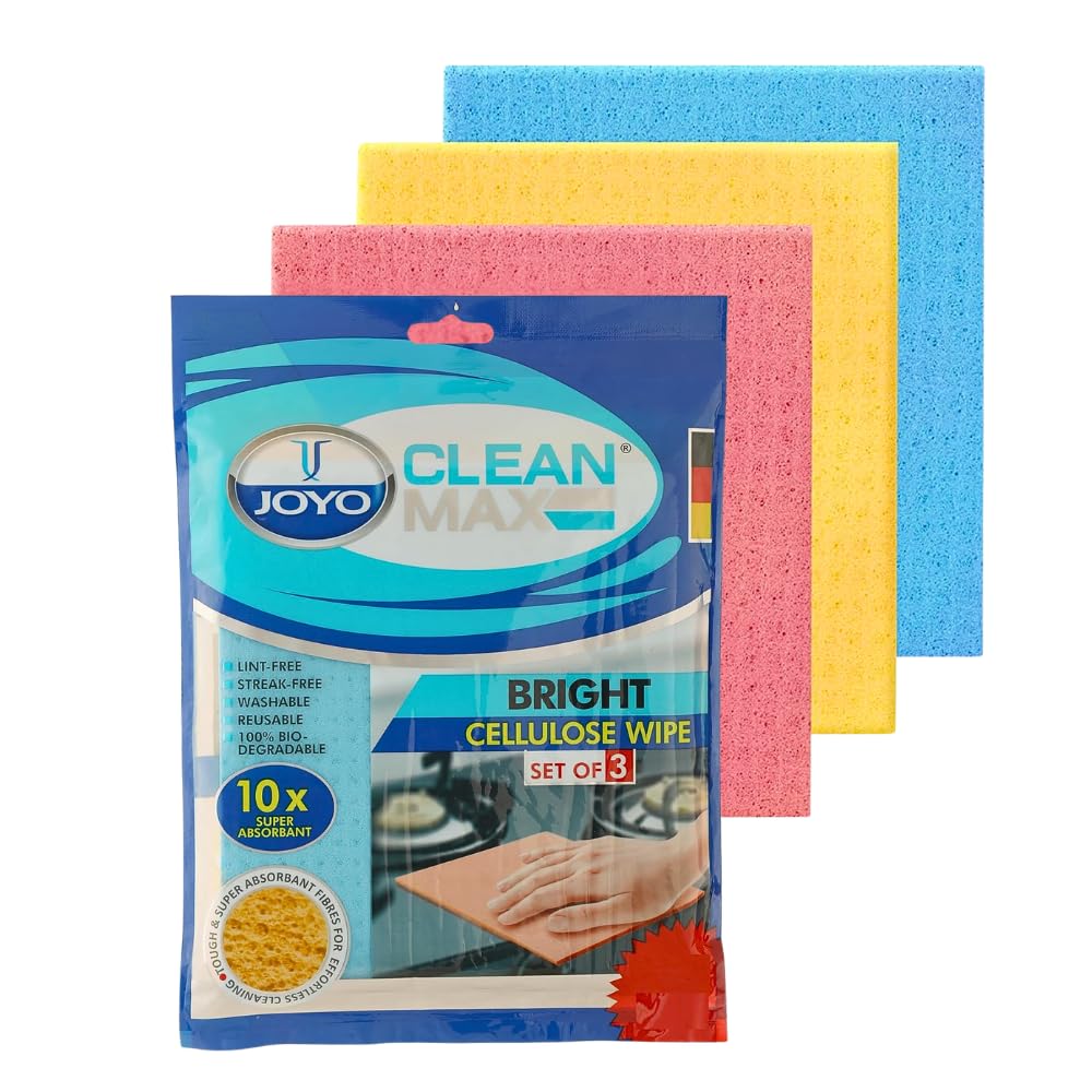 JOYO BRIGHT CELLULOSE WIPE 3PC SET