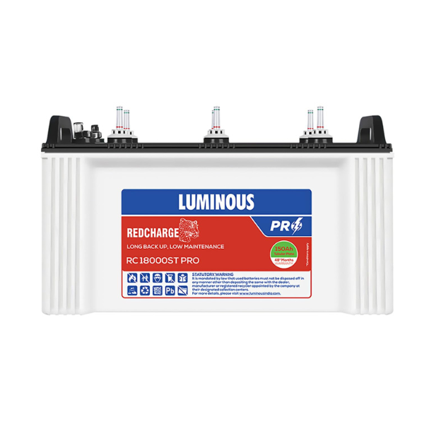 LUMINOUS BATTERY RC 18000ST PRO 150AH