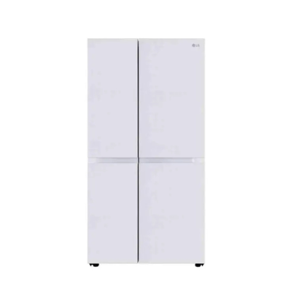 LG SBS GL-B257DLW3 650L 3S WHITE GLASS