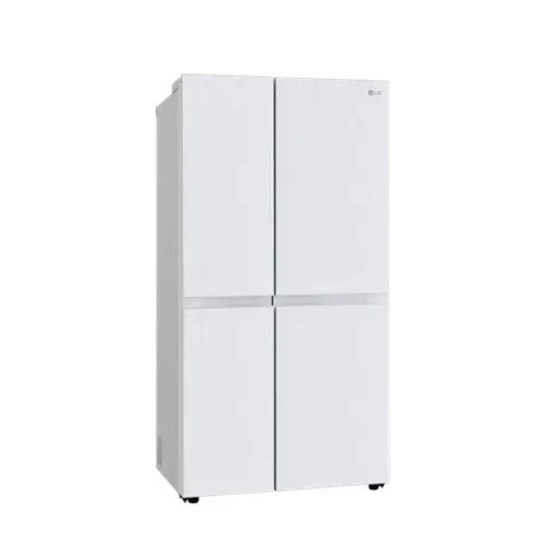 LG SBS GL-B257DLW3 650L 3S WHITE GLASS