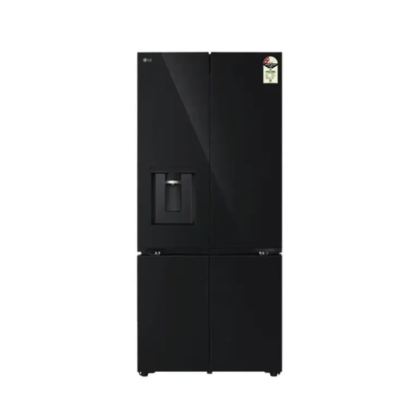 LG SBS GV-F25FFGHB 605L 2S BLACK GLASS