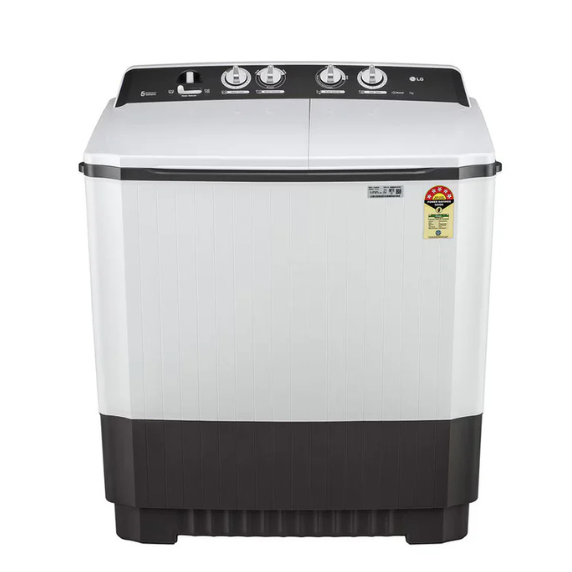 LG Washing Machine 7Kg Semi Automatic Top Load P7010NGAZ Grey | NRE