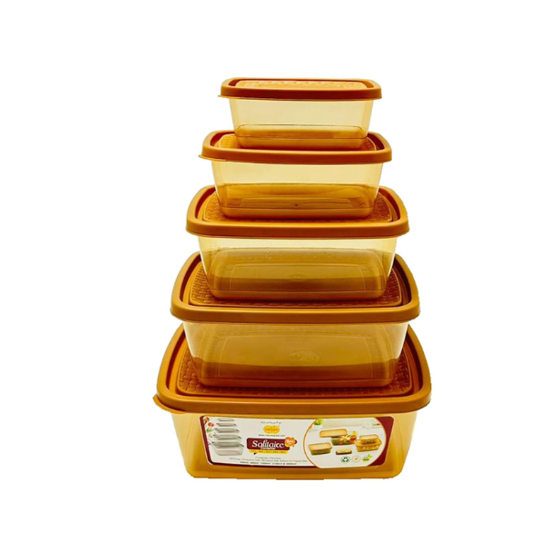 NAKODAPLAST SOLITAIRE CONT SET OF 5PCS (1 TO 5)