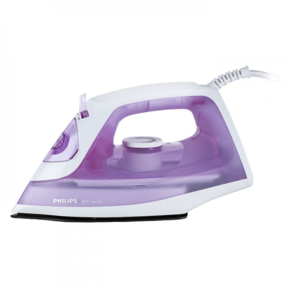 PHILIPS STEAM IRON DST0810/30 1250 W BLACK NS PURPLE