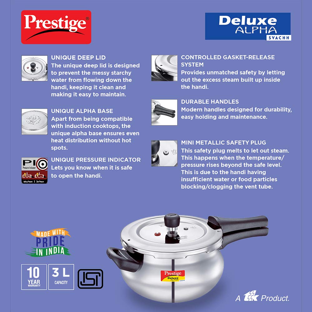 PRESTIGE P/C SS DLX ALPHA SVACHH MINI HANDI (20267)