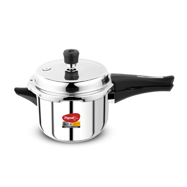 PIGEON P/C 3LTR INOX OUTER LID IB-SS