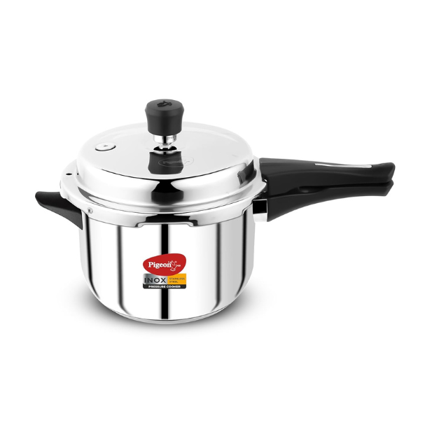 PIGEON P/C 5LTR INOX OUTER LID IB-SS