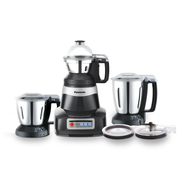 PANASONIC MIXER GRINDER MX-AE375 Black 750W, 3 JAR