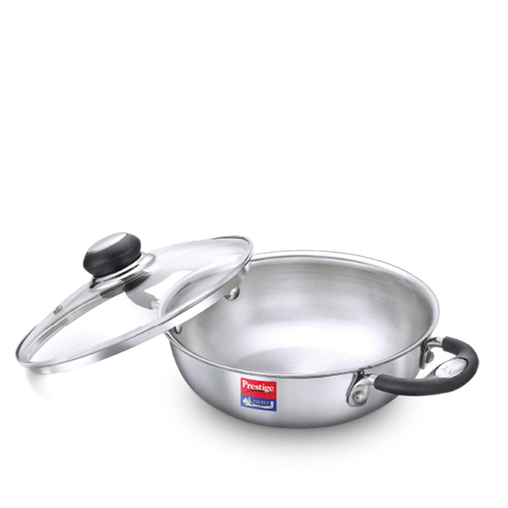 PRESTIGE N/S TRIPLY SPLENDOR COOKWARE KADAI 260mm (37425)