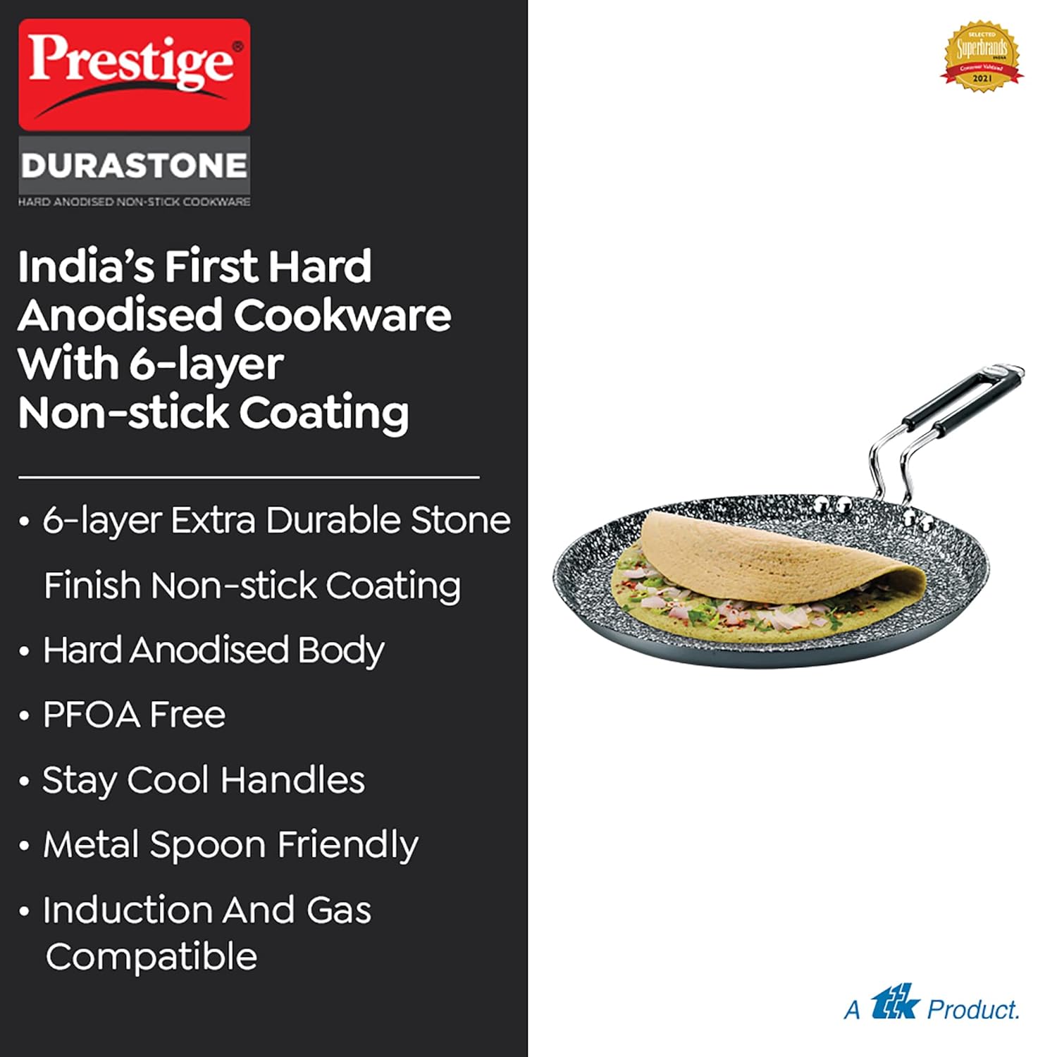 PRESTIGE NONSTICK DIA270 OMNI TAWA HA WIT STONE FINI (37568)