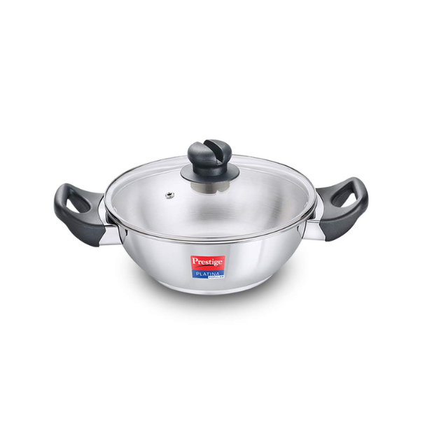 PRESTIGE SS PLATINA POP COOKEWARE KADAI 240MM(36886)