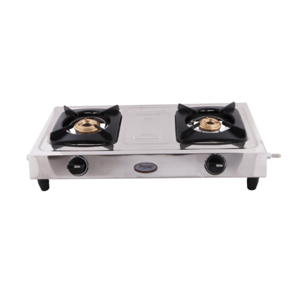 PRESTIGE LPG SS STAR 2 BURNER(40068)