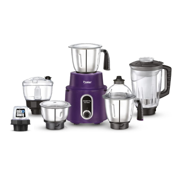 PRESTIGE DELIGHT PRO 750W 5JAR MIXER GRINDER (42532)