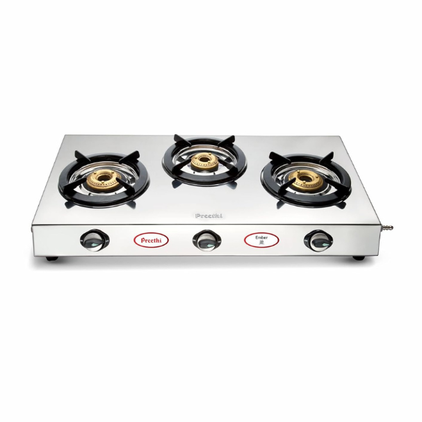 PREETHI LPG STOVE EMBER 3B (19000014)