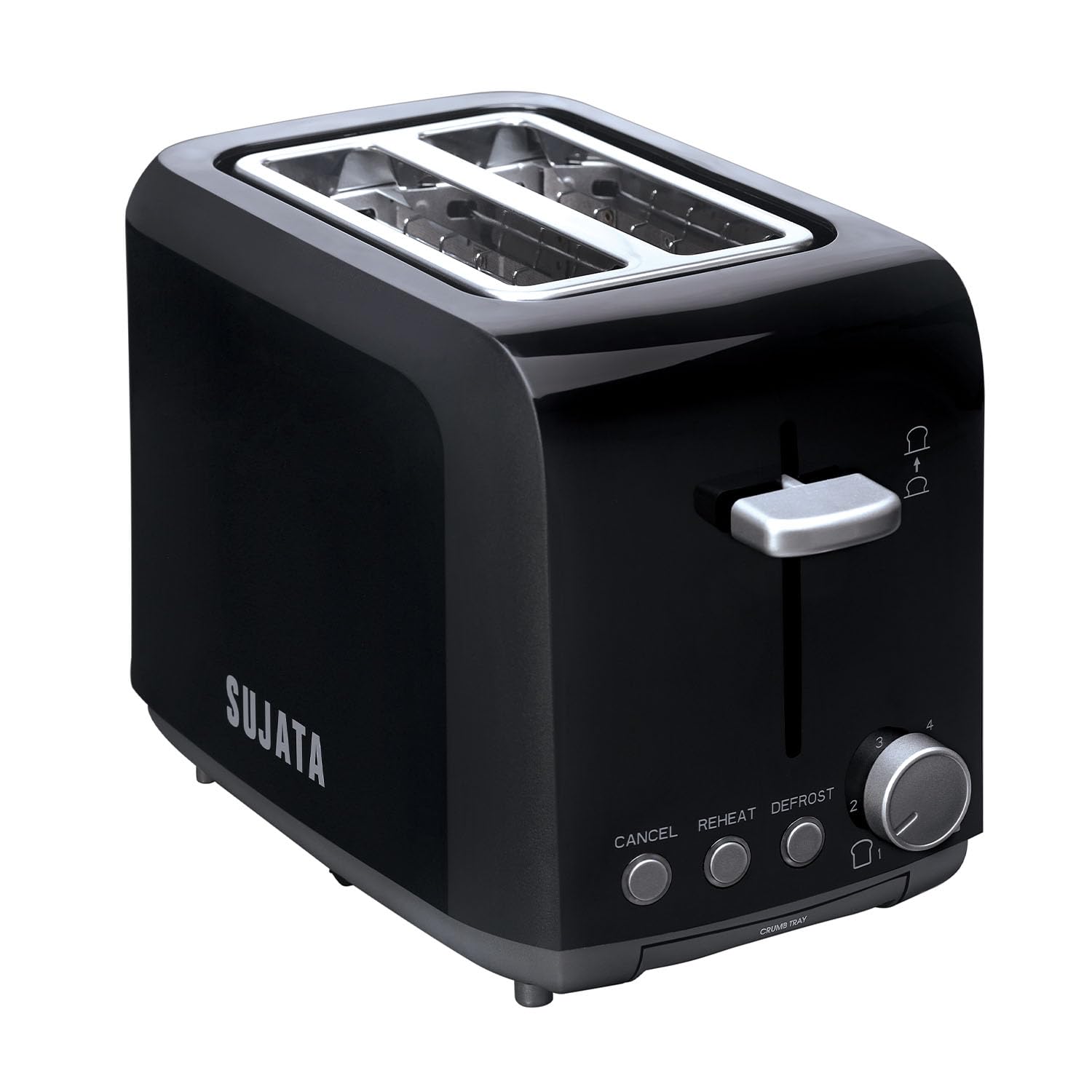 SUJATHA TOASTER PT 01-BLACK 2 SLICES (5.4"*1.30"*5.0") 830W