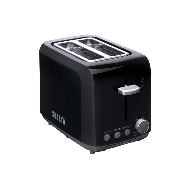 SUJATHA TOASTER PT 01-BLACK 2 SLICES (5.4"*1.30"*5.0") 830W