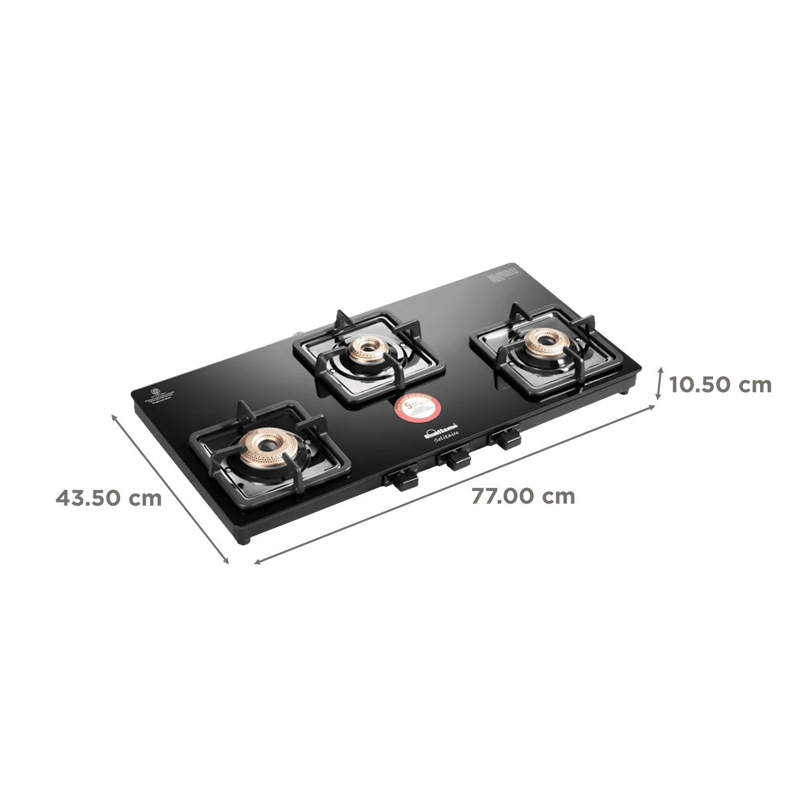 SUNFLAME HOB TAB SOLITAIRE-3B