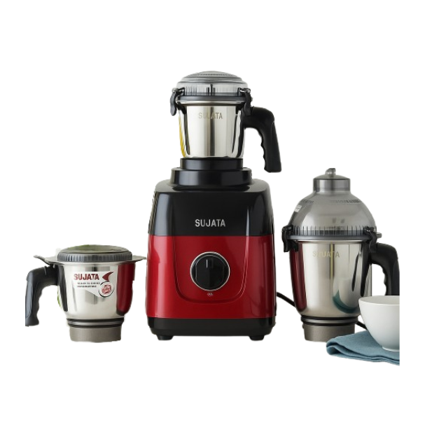 SUJATHA MIXER GRINDER MG02 RED BLACK