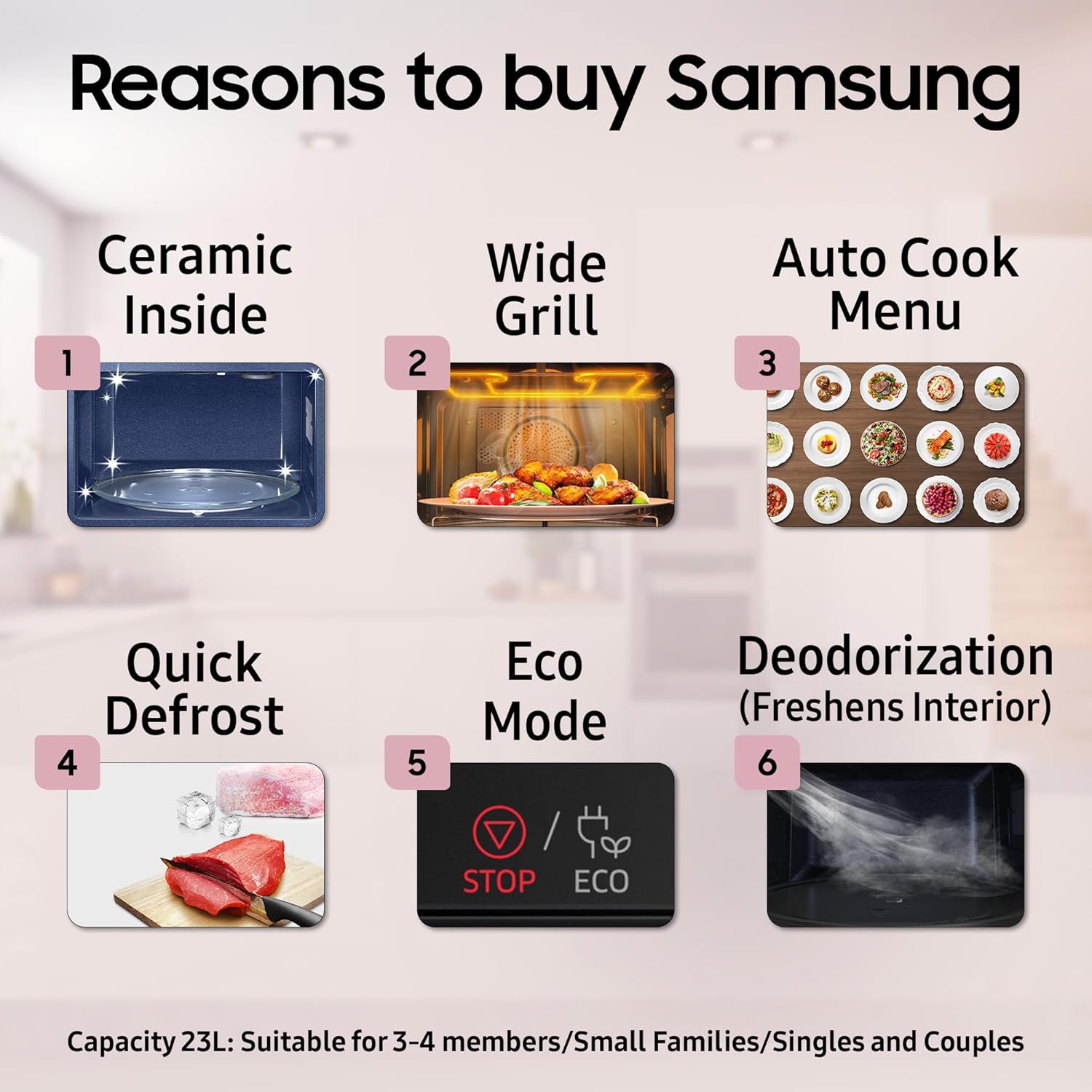 SAMSUNG MW MG23A3515AK/TL