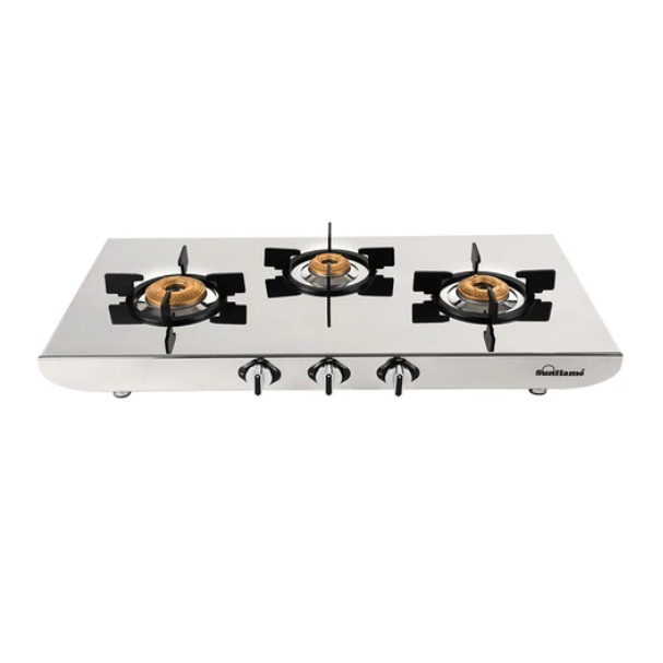 SUNFLAME LPG STOVE SS 3B SSH 2MM HERCULES