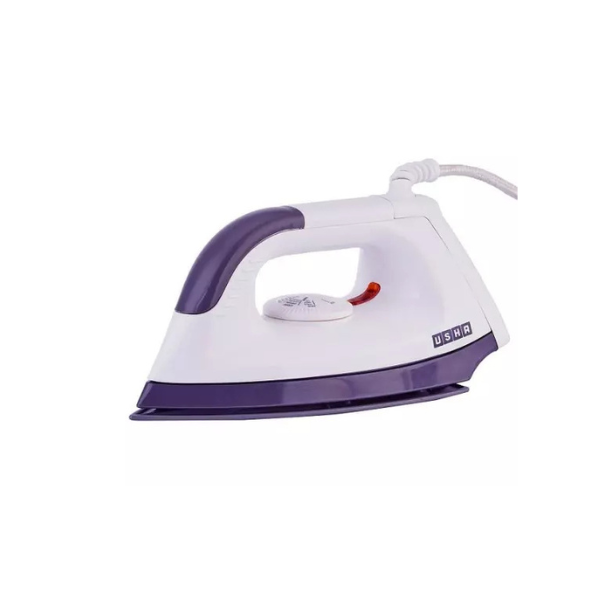 USHA DRY IRON EI 1602LW 1000W LAVENDER & WHITE