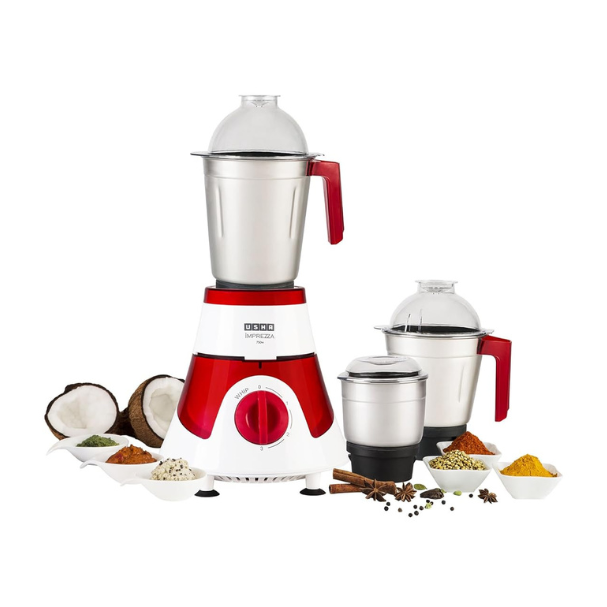 USHA MIXER GRINDER IMPREZZA 3J MG 3576 750W