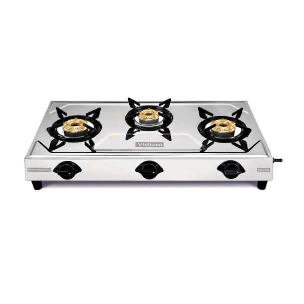 VIDIEM LPG STOVE VICTOR 3B SS FG-GS0264-AA